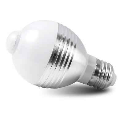 9W LED PIR Motion Sensor Light Bulb For Porch 1000ml Luminous Lux