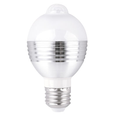 9W LED PIR Motion Sensor Light Bulb For Porch 1000ml Luminous Lux