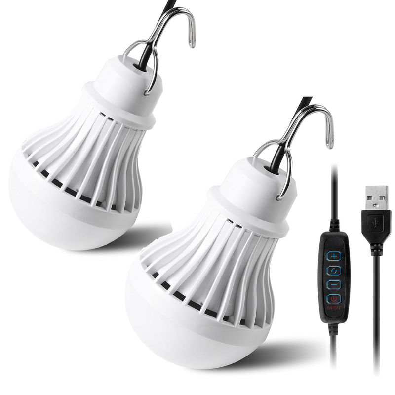 5W 7W Energy Efficient LED Bulbs Dimmable Bright White Light Bulbs